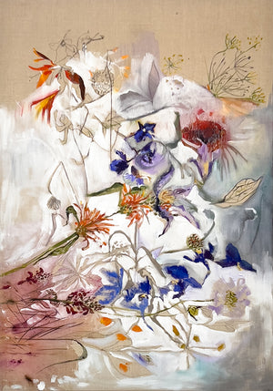 Beauty-of-Transience-series-Lies-Goemans-140x200cm-floral-painting-basis