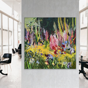 ColorFields-field-of-color-1-Lies-Goemans-painting-flower-schilderij-floral-120x120cm-interior-impression-20