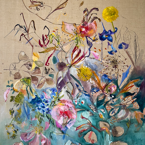 series-Beauty-Of-Transience-the-universe-does-not-allow-perfection-Lies-Goemans-painting-flower-schilderij-floral-140x200cm-basis-square