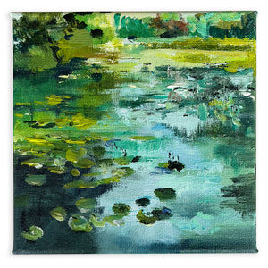 Fresh Spring Green Pond