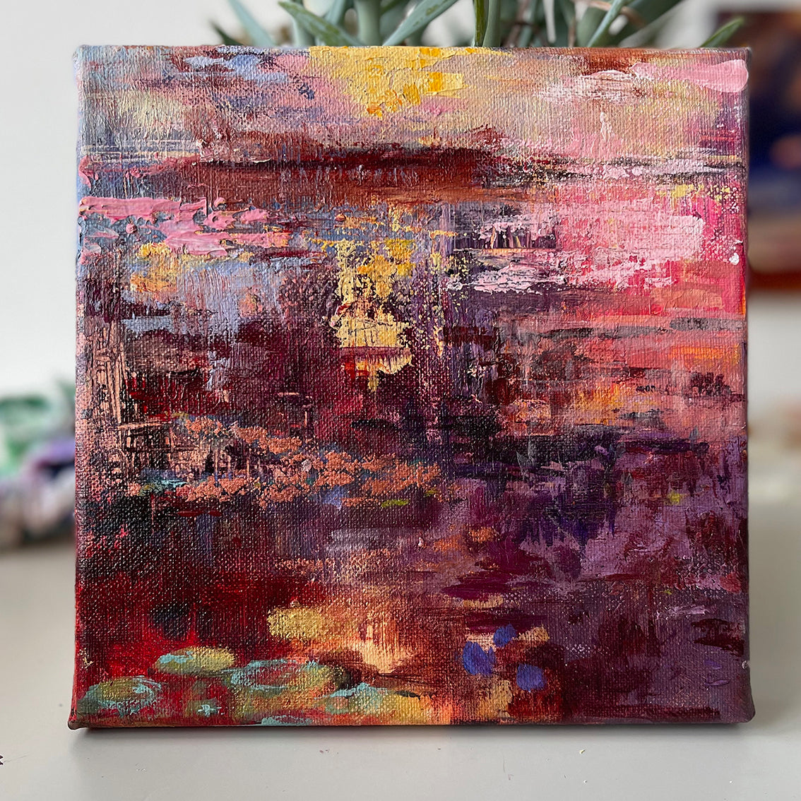 Island In The Blushing Lake