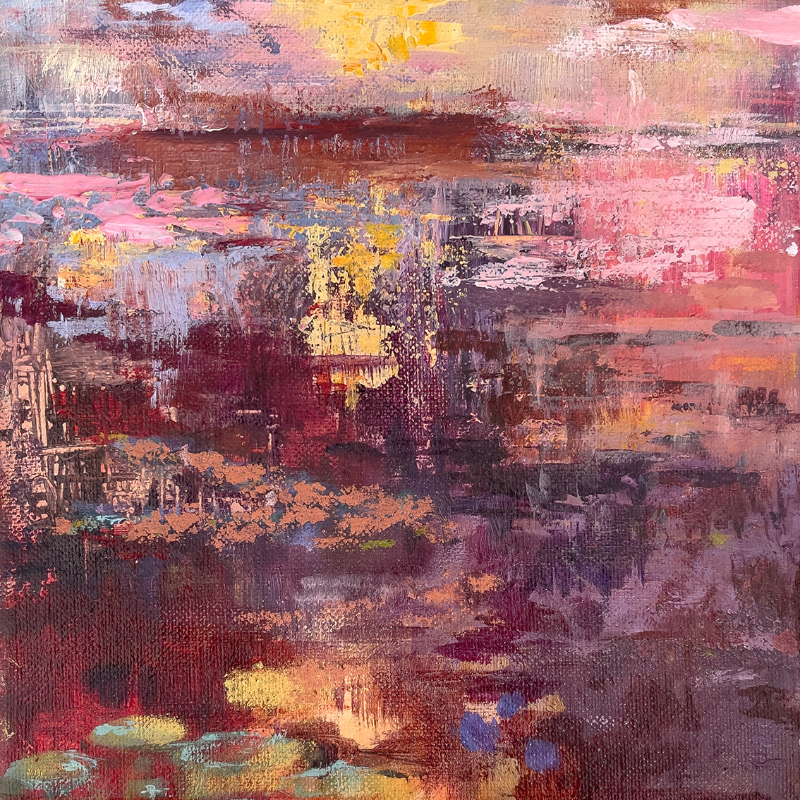 Island In The Blushing Lake