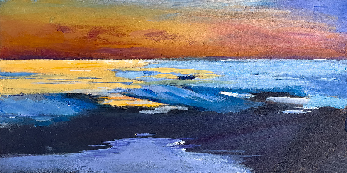 midnight-sunset-iceland-series-nocturnal-painting-lies-goemans-20x10cm-basis