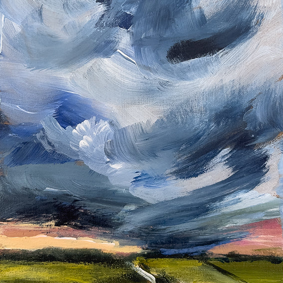series-In The Clouds-11-Monday-Morning-By-Train-sky-Lies-Goemans-10X20cm-painting-cloud scape-landschap-detail-square
