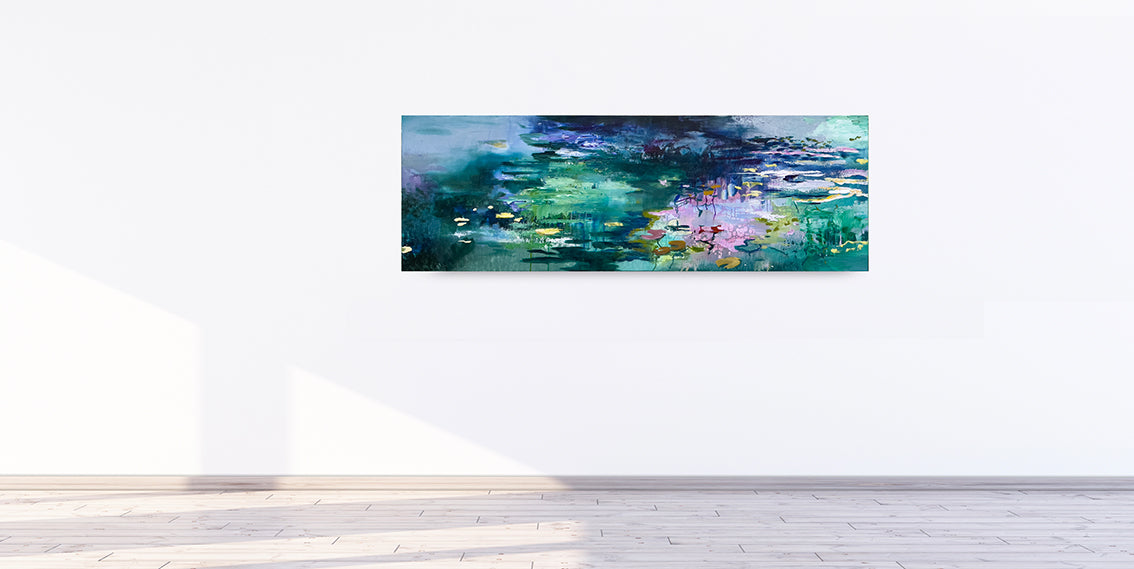 water stories-A-Sense-Of-Wonder-150x50cm-lies-goemans-water painting-gallery