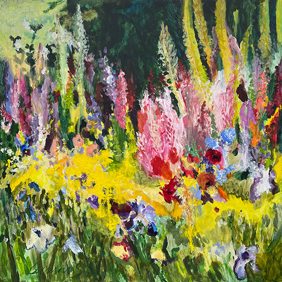 ColorFields-field-of-colors-2-Lies-Goemans-painting-flower-schilderij-floral-120x120cm-basis-square