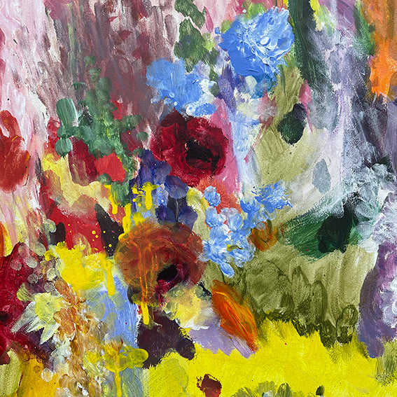 ColorFields-field-of-colors-2-Lies-Goemans-painting-flower-schilderij-floral-120x120cm-detail
