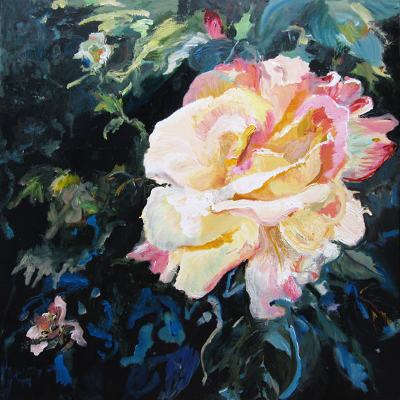 dark-nature-up-close-heaven-scent-Lies-Goemans-painting-flower-schilderij-floral-100x100cm-basis-square20
