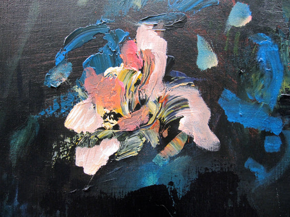 dark-nature-up-close-heaven-scent-Lies-Goemans-painting-flower-schilderij-floral-100x100cm-detail