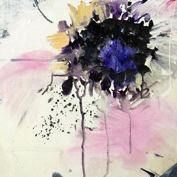 FloralPoetry-dark-soil-harmony-Lies-Goemans-painting-flower-schilderij-floral-140x200cm-detail 3