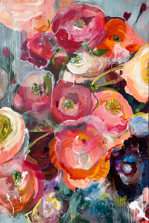 FloralPoetry-Hong-Kong-Buttercup-Lies-Goemans-painting-flower-schilderij-floral-100x150cm-basis--20