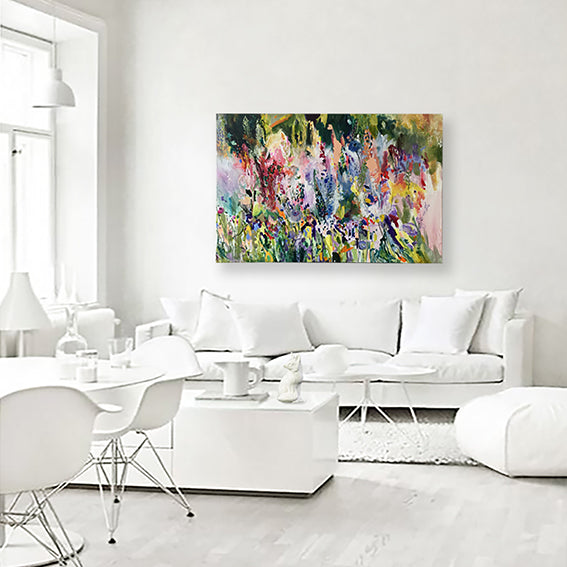 FloralPoetry-Lavish-gloves-for-fox-and-fairies-Lies-Goemans-painting-flower-schilderij-floral-150x100cm-interior-1