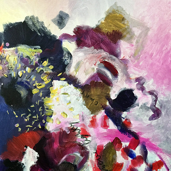 FloralPoetry-we-move-lightly-Lies-Goemans-painting-flower-schilderij-floral-150x150cm-detail