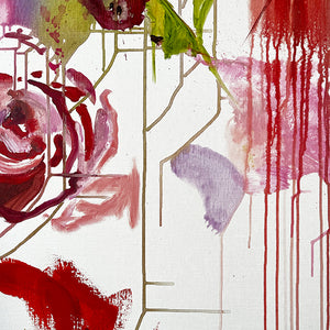 FloralPoetry-when-the-birds-start-singing-again-Lies-Goemans-painting-flower-schilderij-floral-150x150cm-detail