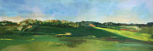 MomentsInFrance-chauffry-printemps-Lies-Goemans-painting-landscape-schilderij-land-50x150cm-basis