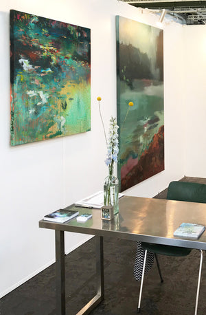 What-Lies-Beneath-11-Lies-Goemans-painting-water-schilderij-waterscape-100x100cm-installation-view-signed-side