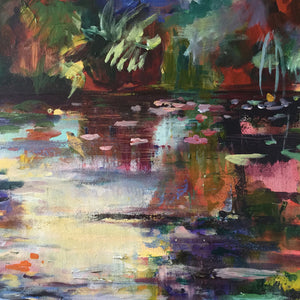 What-Lies-Beneath-15-Lies-Goemans-painting-water-schilderij-waterscape-100x100cm-detail