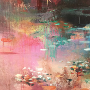 What-Lies-Beneath-17-Lies-Goemans-painting-water-schilderij-waterscape-100x100cm-detail2