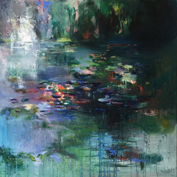 What-Lies-Beneath-20-Lies-Goemans-painting-water-schilderij-waterscape-100x100cm-basis-square