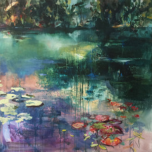 What-Lies-Beneath-22-Lies-Goemans-painting-water-schilderij-waterscape-100x100cm-basis-square