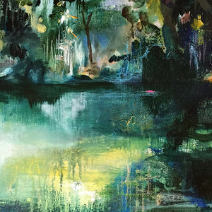 What-Lies-Beneath-22-Lies-Goemans-painting-water-schilderij-waterscape-100x100cm-detail