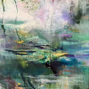 What-Lies-Beneath-30-Lies-Goemans-painting-water-schilderij-waterscape-100x100cm-detail-2