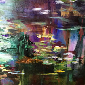 What-Lies-Beneath-30-Lies-Goemans-painting-water-schilderij-waterscape-100x100cm-detail-3