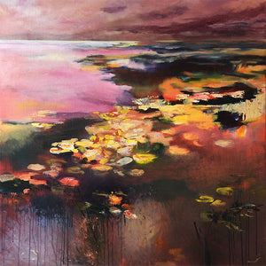 What-Lies-Beneath-32-Lies-Goemans-painting-water-schilderij-waterscape-100x100cm-square