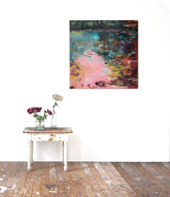 What-Lies-Beneath-5-Lies-Goemans-painting-water-waterscape-100x100cm-interiorstyling
