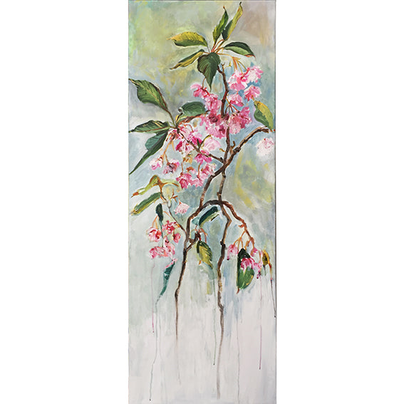 branch-up-spring-light-Lies-Goemans-painting-flower-schilderij-floral-40x110cm-basis-on-white-square