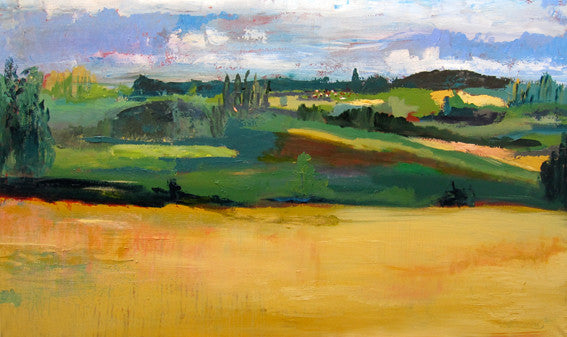 MomentsInFrance-chauffry-ete-Lies-Goemans-painting-landscape-schilderij-land-200x120cm-basis