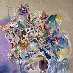 series-Beauty-Of-Transience-5-my-favourite-kind-of-wild-Lies-Goemans-painting-flower-schilderij-floral-150x150cm-basis-square
