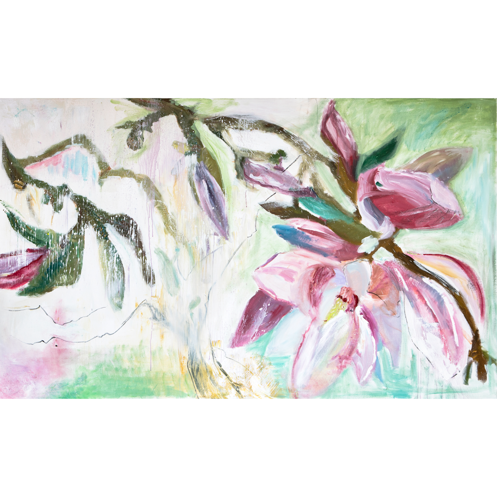 series-Early-Bloom-Full-Bloom-Lies-Goemans-painting-floral-schilderij-120x200cm-liggend