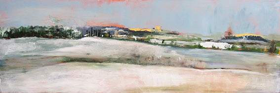 series-moments-in-france-Chauffry-hiver-2-Lies-Goemans-50X150cm-painting-landscape-france-groot-schilderij-frankrijk-winter-landschap-basis